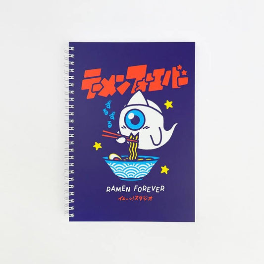 Yeaaah! Studio - Carnet de notes à spirales "Ramen Forever" (150 pages)