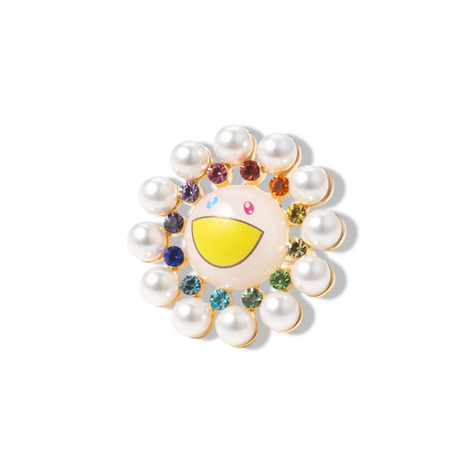 Takashi Murakami x Liquem - Pins -  Fleur Perle