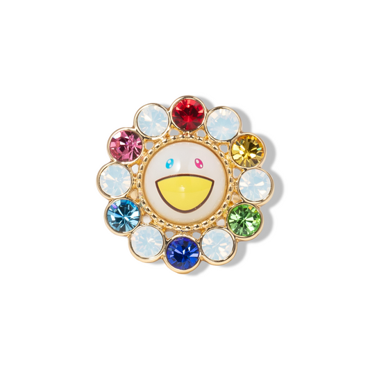 Takashi Murakami x Liquem - Pins -  Fleur (Arc - en - ciel)