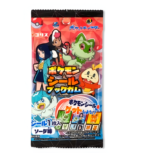 Chewing gums Pokemon avec cartes 