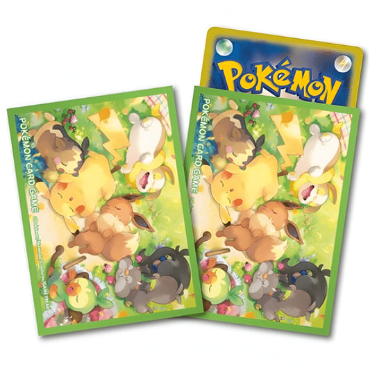 Sleeves - Evoli, Pikachu &co Dormants