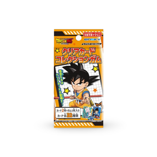 Dragon Ball Daima - Clear Card avec Chewing Gum