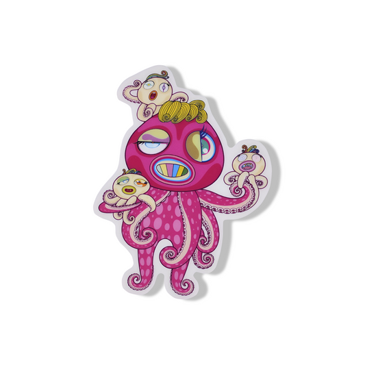 Takashi Murakami - Magnet Acrylique -  Octopus Family