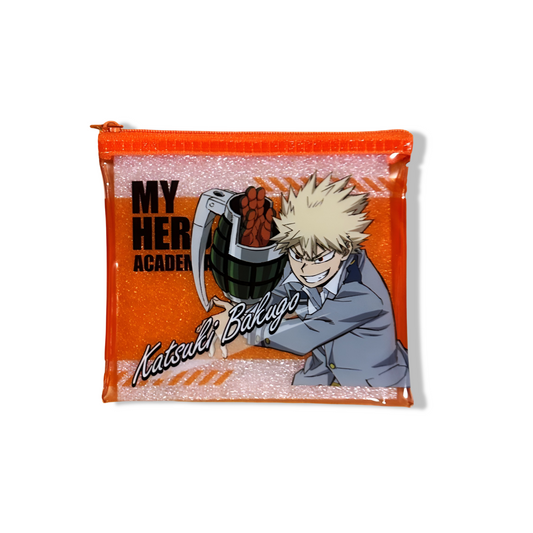 Petite Pochette à Fermeture Éclair - My Hero Academia - Katsuki Bakugo