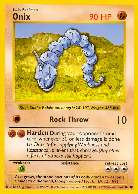 WIZARDS - Base Set - Onix - 56/102