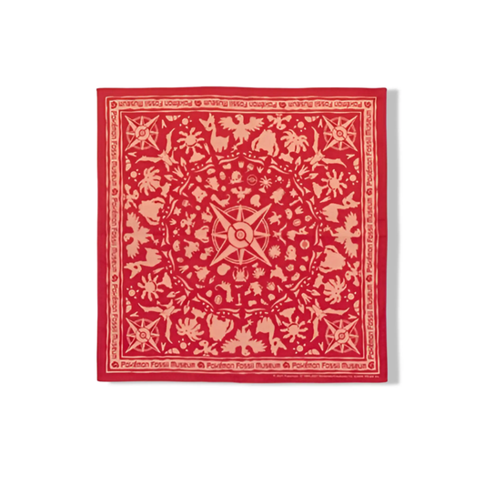 Bandana Rouge Pokémon Musée des Fossiles | Omikuji