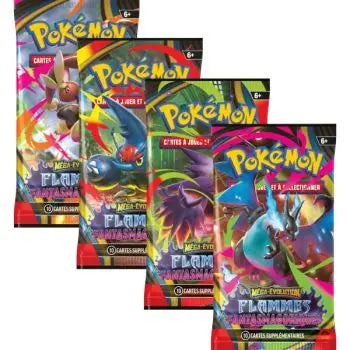 🔥Booster Pokémon – Extension ME02 : Flammes Fantasmagoriques Pokémon
