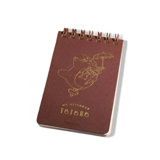 Carnet à Spirales Gaufré - Totoro Volant Ghibli