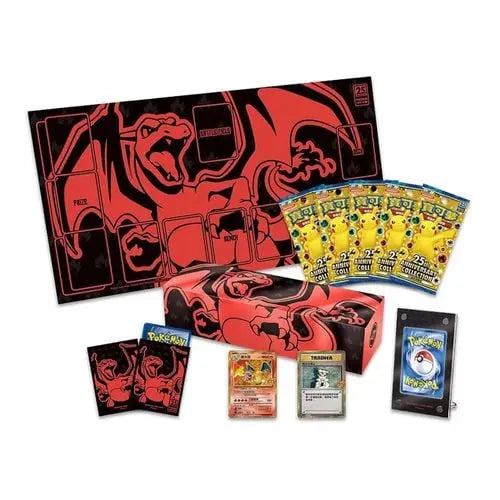 Coffret – Pokémon 25e Anniversaire – Dracaufeu (chinois traditionnel) - Omikuji