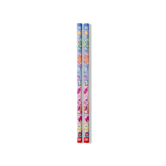 Crayons Rouges et Bleus - Pokémon Relaxing Time - Lot de 2 Omikuji