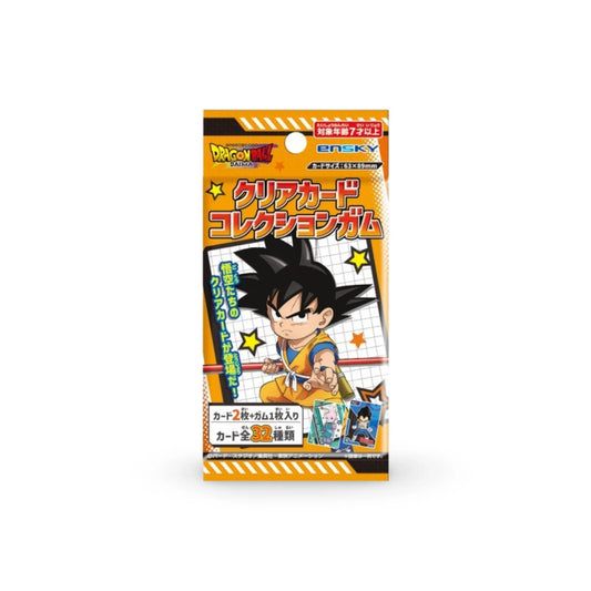 Dragon Ball Daima - Clear Card avec Chewing Gum - Omikuji