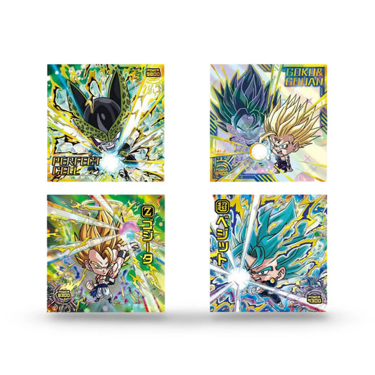 Dragon Ball Super  - Gaufrette avec Autocollant - "Warrior Super Vol.12" - Omikuji