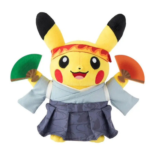 Exclu Pokemon Center Kanazawa - Peluche Pikachu Supporter - Omikuji