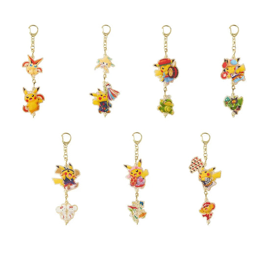 Exclu Pokemon Center Tohoku - Porte clés acrylique Connectable - Omikuji