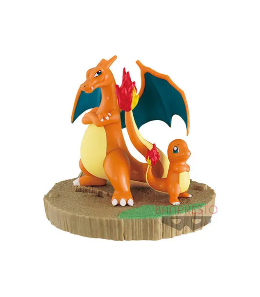 Figurine - Banpresto - Dracaufeu & Salamèche - Pokémon - Omikuji