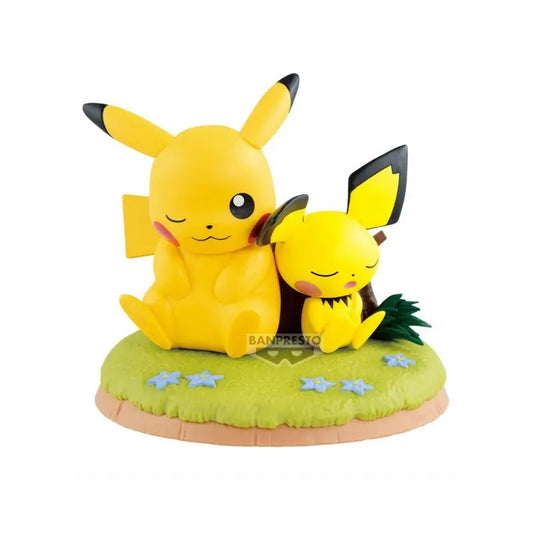 Figurine - Banpresto - Pikachu & Pichu - Pokémon - Omikuji
