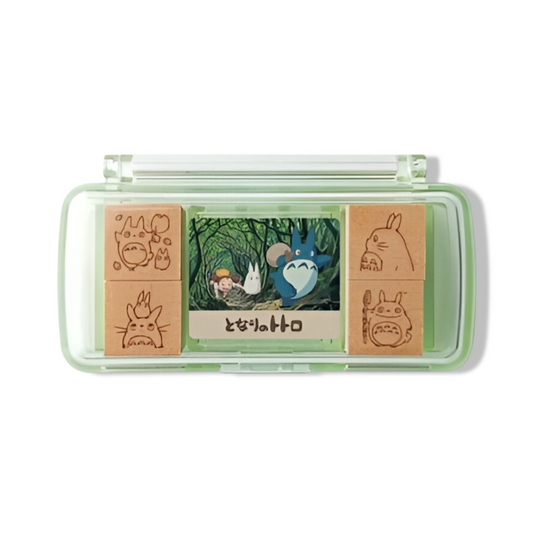 Set de Tampons Vert -  Mon Voisin Totoro