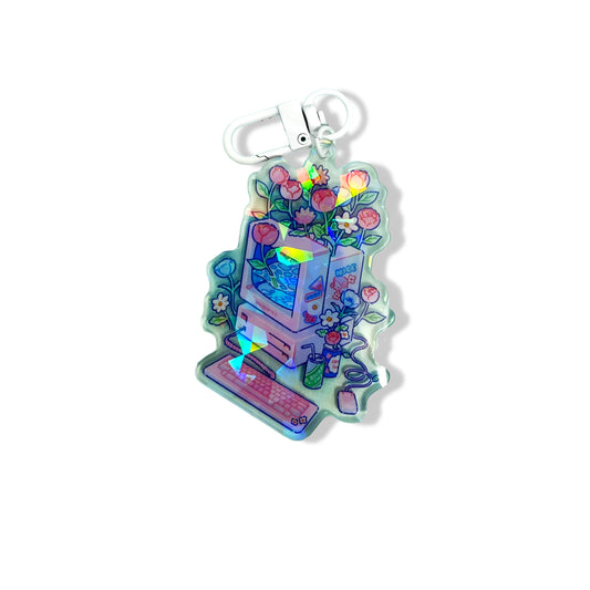 Hiroko - Porte clés -  PC Floral Hiroko