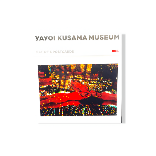 Yayoi Kusama - Lot de 3 cartes postales