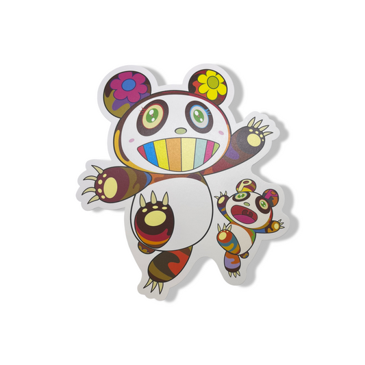 Takashi Murakami - Carte Postale Murakami panda family