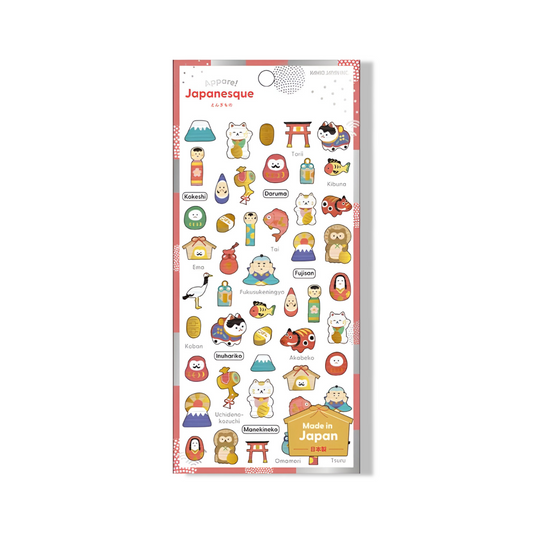 Planche de Stickers - Japanesque Daruma