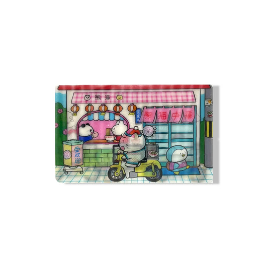 Kajii Noriko -  Sticker Lenticulaire  -  Boutique Ramen Ext Kajii Noriko