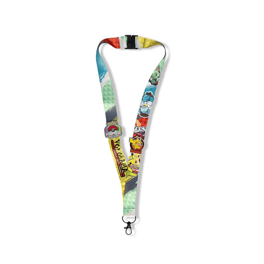 Lanyard & Pins - World Champions Yokohama 2023 - Pikachu Omikuji