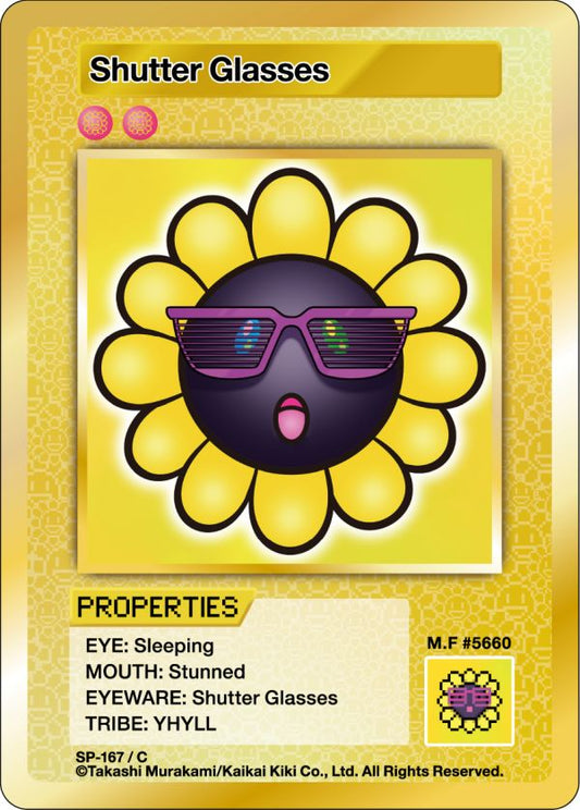 Murakami - 108 Flowers Revised - Shutter Glasses - SP-167