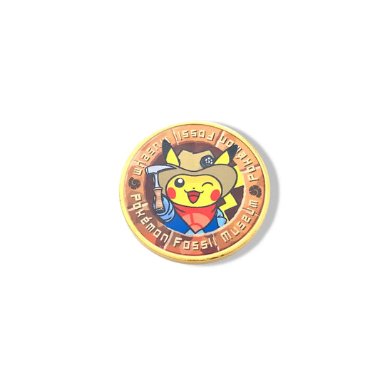 Médaille Pikachu - Pokémon Fossil Museum Pokémon