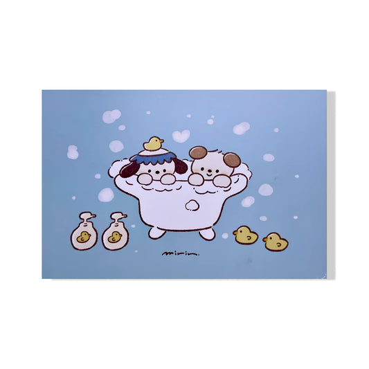 Mirin - Carte Postale -  Baignoire Mirin