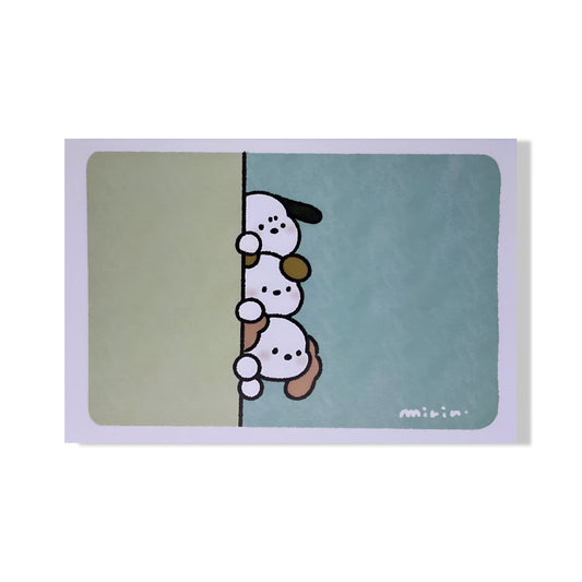 Mirin - Carte Postale -  Trio Vert Mirin