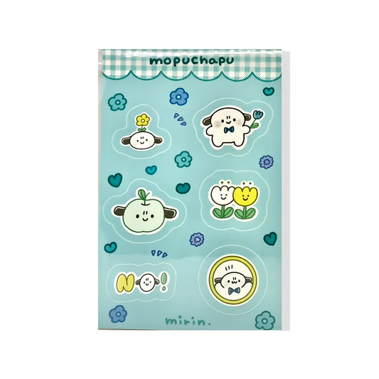 Mirin - Planche Autocollants -  Bleu Mirin