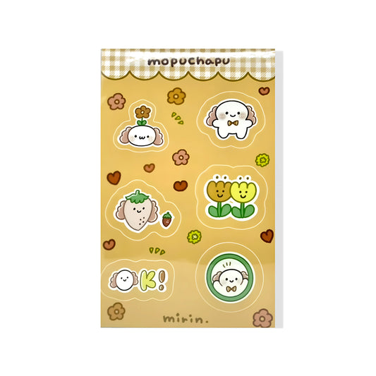 Mirin - Planche Autocollants -  Jaune Mirin