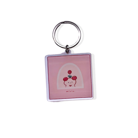 Mirin - Porte clés - Rose Mirin
