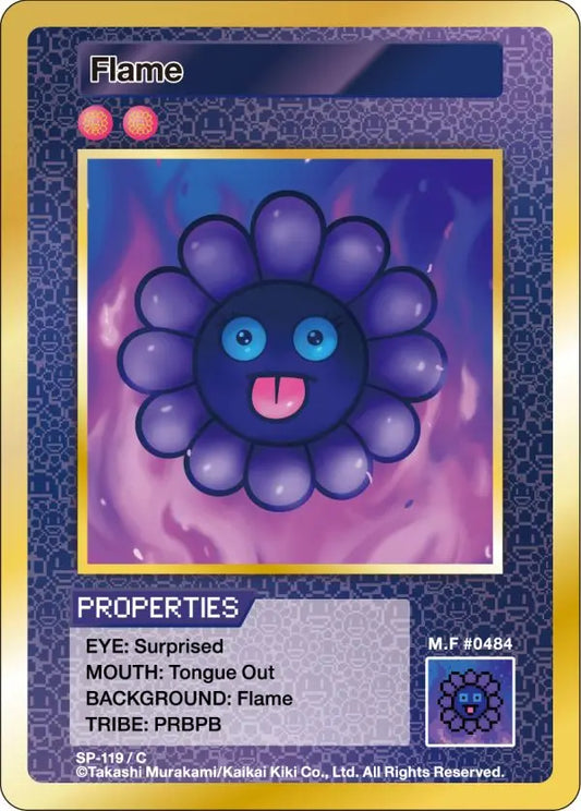 Murakami - 108 Flowers Revised - Flame - SP-119 Takashi Murakami