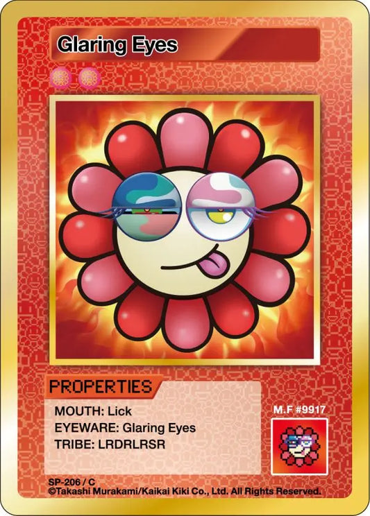 Murakami - 108 Flowers Revised - Glaring Eyes - SP-206 Takashi Murakami