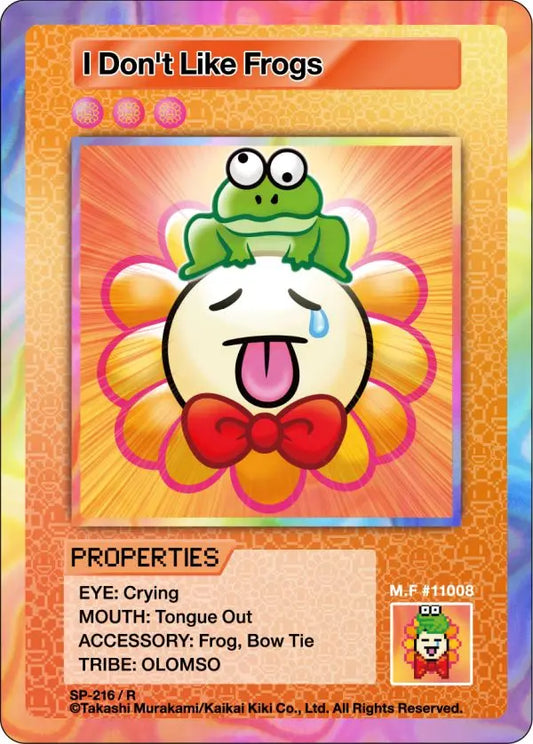 Murakami - 108 Flowers Revised - I Don't Like Frog - SP-216 Takashi Murakami