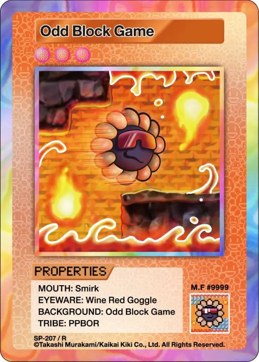 Murakami - 108 Flowers Revised - Odd Block Game - SP-207 Takashi Murakami