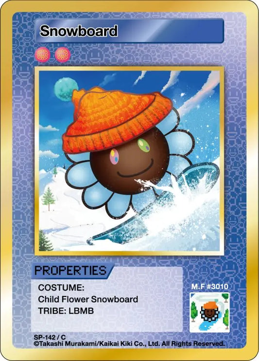 Murakami - 108 Flowers Revised - Snowboard - SP-142 Takashi Murakami