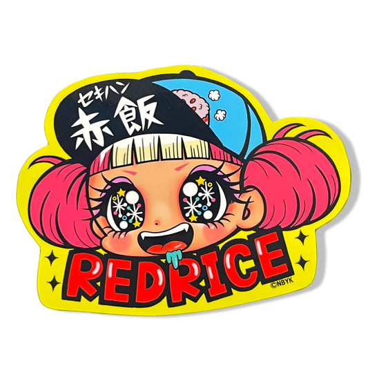 Nabeyuka - Sticker -  Casquette Red Rice Nabeyuka