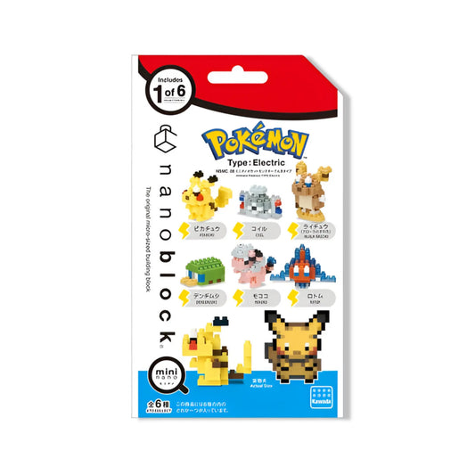 NanoBlock - Pokémon - Type Électrique Omikuji