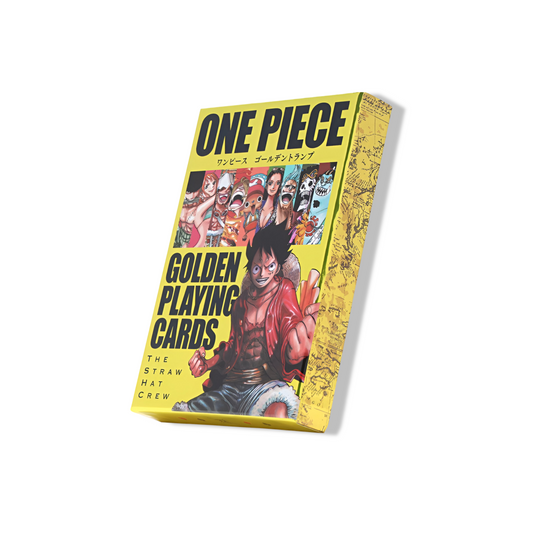 Cartes à jouer - ONE PIECE - Édition Spéciale et Limitée GOLD