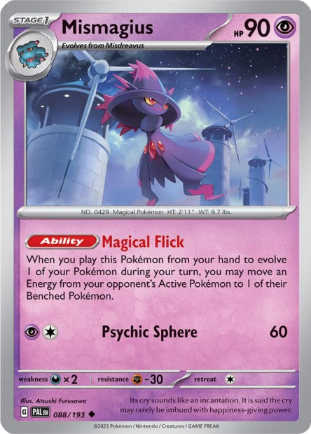 Scarlet & Violet - PAL - Paldea Evolved - Magirêve - 088/193