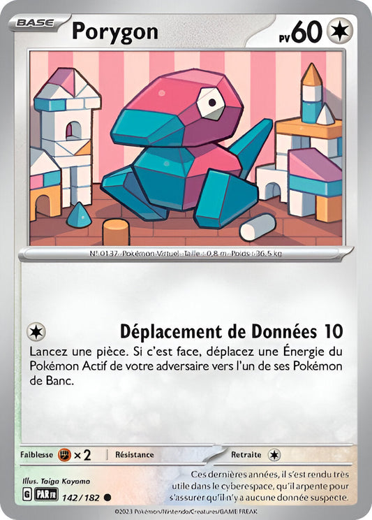 Ecarlate et Violet - PAR - Faille Paradoxe - Porygon - 142/182