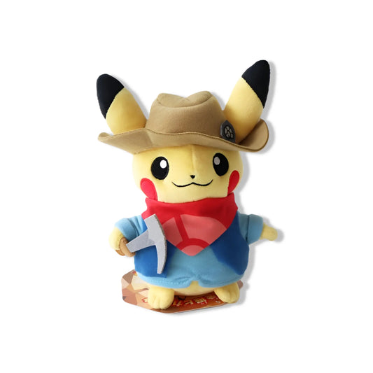 Peluche Pikachu Paléontologue 20 cm - Pokémon Fossil Museum Pokémon