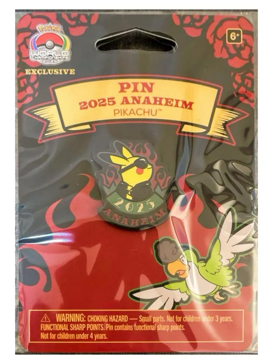 Pins - World Champions Anaheim 2025 - Pikachu "Rock" - Omikuji