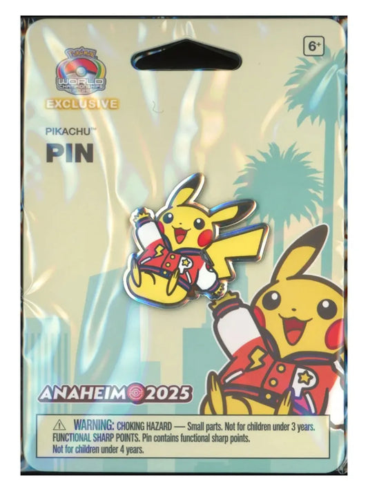 Pins - World Champions Anaheim 2025 - Pikachu "varsity" - Omikuji