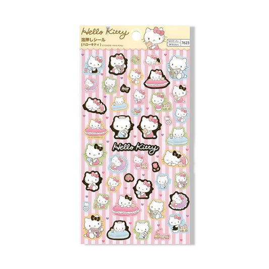 Planche de Stickers - Hello Kitty Omikuji