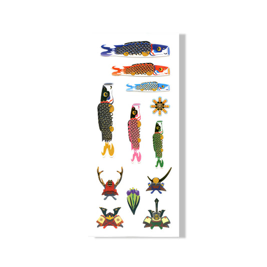 Planche de Stickers - Koi No Bori Omikuji