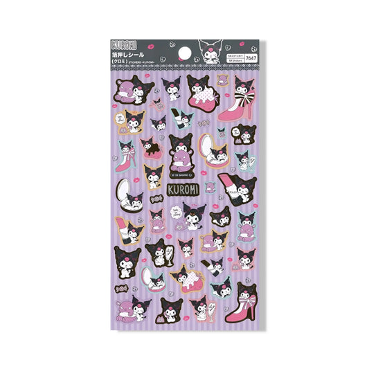 Planche de Stickers - Kuromi Omikuji